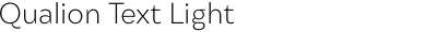 Qualion Text Light